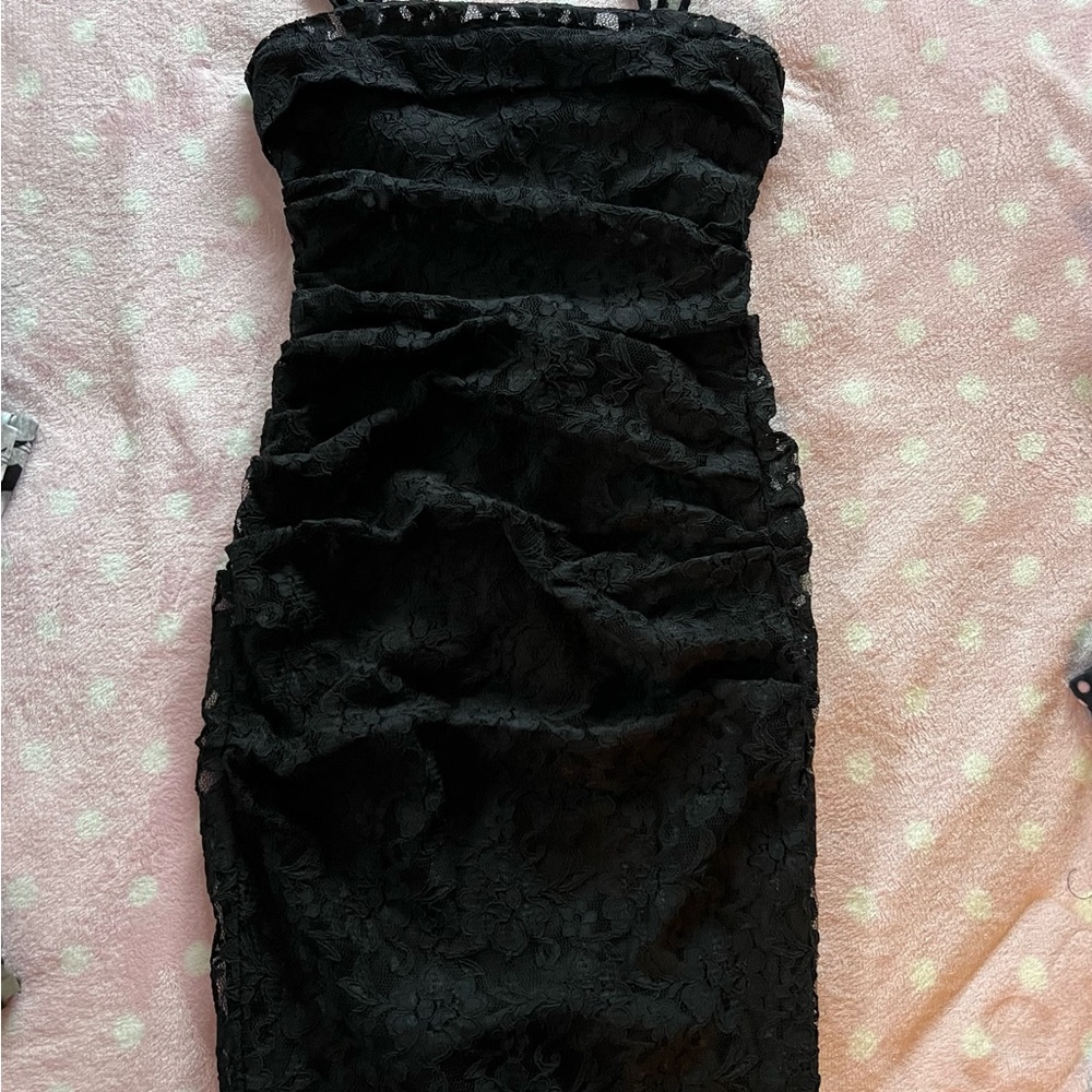 Victoria’s Secret Black Lace Dress XS